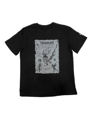 Футболка «Дым, коллаж»