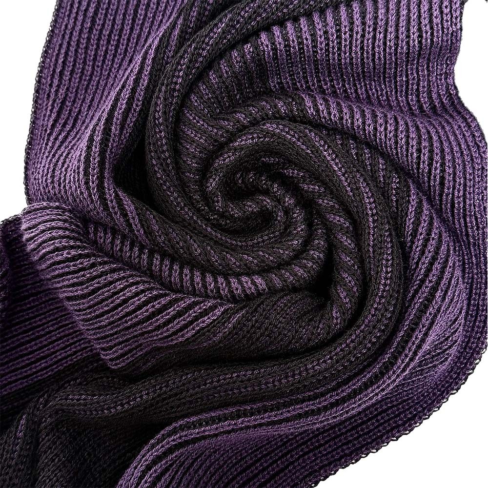 Шарф Фиолетово-Чёрный Пикник