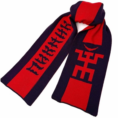 Шарф Фиолетово-Красный Пикник 