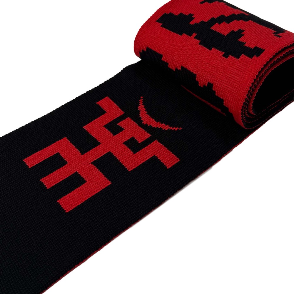 Шарф Красно-Чёрный Пикник 