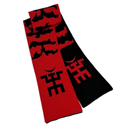 Шарф Красно-Чёрный Пикник 